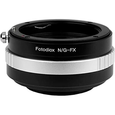 Fotodiox Lens Mount Adapter Compatible with Nikon F-Mount G-Type Lenses on Fujifilm X-Mount kamery Fotodiox Lens Mount Adapter Compatible with Nikon F-Mount G-Type Lenses on Fujifilm X-Mount kamery
