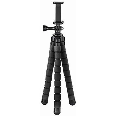Hama Flex stativ na trojnožku 1/4 palce pracovní výška = 9-26 cm černý pro chytré telefony a GoPro 4613 Hama Flex stativ na trojnožku 1/4 palce pracovní výška = 9-26 cm černý pro chytré telefony a GoPro 4613