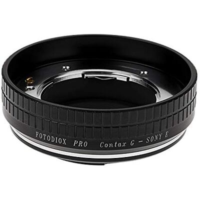 Fotodiox Pro Lens Mount Adapter Compatible with Select Contax G Lenses on Sony E-Mount Cameras Fotodiox Pro Lens Mount Adapter Compatible with Select Contax G Lenses on Sony E-Mount Cameras