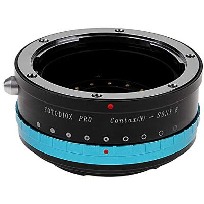Fotodiox Pro Iris Lens Mount Adapter Compatible with Contax N Lenses on Sony E-Mount Cameras Fotodiox Pro Iris Lens Mount Adapter Compatible with Contax N Lenses on Sony E-Mount Cameras