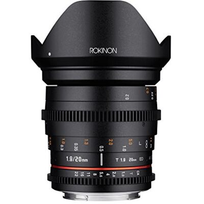 Rokinon 20 mm T1.9 Cine DS AS ED UMC širokoúhlý objektiv pro Canon EF Rokinon 20 mm T1.9 Cine DS AS ED UMC širokoúhlý objektiv pro Canon EF