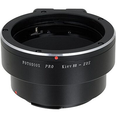 Fotodiox Pro Lens Mount Adapter Compatible with Kiev 88 Lenses on Canon EOS EF/EF-S kamerami Fotodiox Pro Lens Mount Adapter Compatible with Kiev 88 Lenses on Canon EOS EF/EF-S kamerami