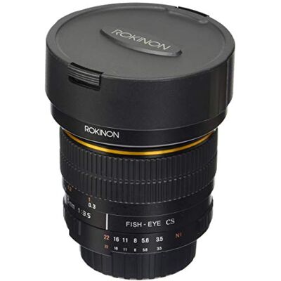 Rokinon F3.5 objektiv rybí oko, 8 mm, Nikon, černý, None Rokinon F3.5 objektiv rybí oko, 8 mm, Nikon, černý, None