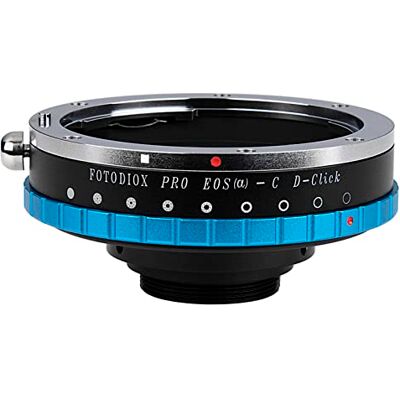 Fotodiox Pro IRIS Lens Mount Adapter Compatible with Canon EOS EF Lenses to C-Mount Cameras Fotodiox Pro IRIS Lens Mount Adapter Compatible with Canon EOS EF Lenses to C-Mount Cameras