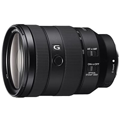 Sony SEL24105G FE 24–105 mm F4 G OSS zoomový objektiv, plný formát a APS-C, E-Mount, stabilizátor obrazu, konstantní clona F4, kompatibilní s Alpha A7, ZV-E10, A6400, černý Sony SEL24105G FE 24–105 mm F4 G OSS zoomový objektiv, plný formát a APS-C, E-Mount, stabilizátor obrazu, konstantní clona F4, kompatibilní s Alpha A7, ZV-E10, A6400, černý