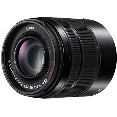 Panasonic H-FS45150EKA LUMIX G Vario Telezoom 45-150 mm F4. 0-5. 6 ASPH. Objektiv (90-300 mm KB, O.I.S. Stabilizátor obrazu) černý Panasonic H-FS45150EKA LUMIX G Vario Telezoom 45-150 mm F4. 0-5. 6 ASPH. Objektiv (90-300 mm KB, O.I.S. Stabilizátor obrazu) černý