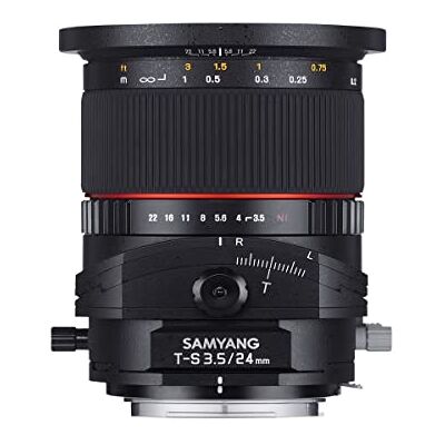 SAMYANG 24mm F3. 5 T/S objektiv pro připojení Fuji X SAMYANG 24mm F3. 5 T/S objektiv pro připojení Fuji X