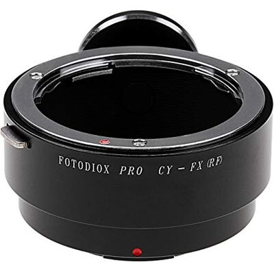 Fotodiox Pro Lens Mount Adapter Compatible with Contax/Yashica (CY) Lenses on Fujifilm X-Mount Cameras Fotodiox Pro Lens Mount Adapter Compatible with Contax/Yashica (CY) Lenses on Fujifilm X-Mount Cameras