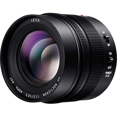 Panasonic H-NS043E Leica DG NOCTICRON 42,5 mm/F1. 2 ASPH. objektiv, duální stabilizátor obrazu Dual I.S., černý Panasonic H-NS043E Leica DG NOCTICRON 42,5 mm/F1. 2 ASPH. objektiv, duální stabilizátor obrazu Dual I.S., černý
