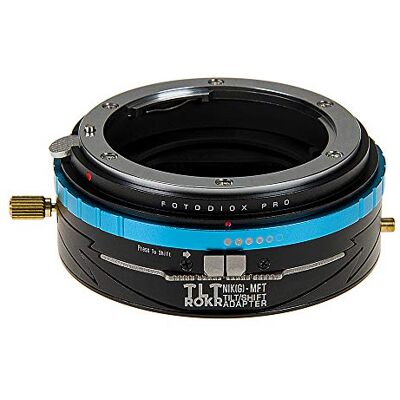 Fotodiox Pro TLT ROKR Tilt/Shift Lens Adapter Compatible with Nikon Nikkor F Mount G-Type D/SLR Lenses on Micro Four Thirds Mount Cameras Fotodiox Pro TLT ROKR Tilt/Shift Lens Adapter Compatible with Nikon Nikkor F Mount G-Type D/SLR Lenses on Micro Four Thirds Mount Cameras