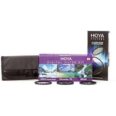 Hoya Sada digitálních filtrů II 82 mm Pol-Cirkular/NDX8/HMC UV černá Hoya Sada digitálních filtrů II 82 mm Pol-Cirkular/NDX8/HMC UV černá