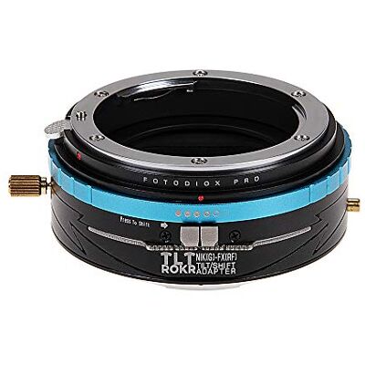 Fotodiox Adaptér pro TLT ROKR Tilt/Shift Lens kompatibilní s Nikon F-Mount G-Type Lenses on Fujifilm X-Mount Cameras Fotodiox Adaptér pro TLT ROKR Tilt/Shift Lens kompatibilní s Nikon F-Mount G-Type Lenses on Fujifilm X-Mount Cameras