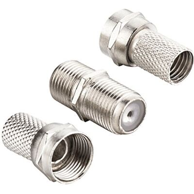 Ross satck3-ro F Typ Connector Kit, Chrom Ross satck3-ro F Typ Connector Kit, Chrom