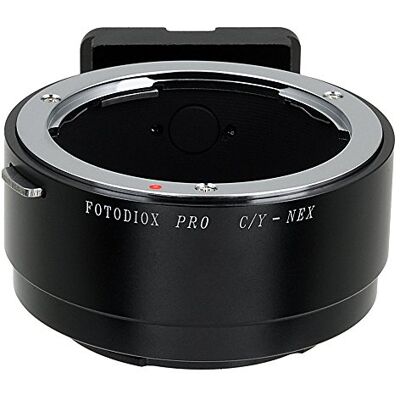 Fotodiox Pro Lens Mount Adapter Compatible with Contax/Yashica (CY) Lenses on Sony E-Mount Cameras Fotodiox Pro Lens Mount Adapter Compatible with Contax/Yashica (CY) Lenses on Sony E-Mount Cameras