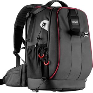 Neewer Pro vodotěsný nárazuvzdorný, nastavitelný polstrovaný batoh na fotoaparát s ochranou proti krádeži, číselný zámek pro DSLR DJI Drone Stative Flash Objektiv a další příslušenství Neewer Pro vodotěsný nárazuvzdorný, nastavitelný polstrovaný batoh na fotoaparát s ochranou proti krádeži, číselný zámek pro DSLR DJI Drone Stative Flash Objektiv a další příslušenství