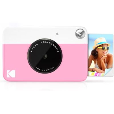 Kodak Printomatic digitální fotoaparát pro okamžitý obraz v plné barvě – vysoce kvalitní fotografie na zinku 2 x 3" lepicí fotopapír – 5 MP, přenosný, kreativní zábavný dárek k narozeninám, Vánocům, Kodak Printomatic digitální fotoaparát pro okamžitý obraz v plné barvě – vysoce kvalitní fotografie na zinku 2 x 3" lepicí fotopapír – 5 MP, přenosný, kreativní zábavný dárek k narozeninám, Vánocům,