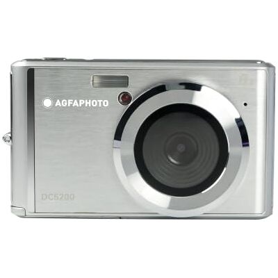 AgfaPhoto AGFA PHOTO Realishot DC5200 – kompaktní digitální fotoaparát, 21MP, 2,4" LCD obrazovka, 8× digitální zoom, HD 720p video, lithiová baterie, SD karty, scénické režimy – stříbrný AgfaPhoto AGFA PHOTO Realishot DC5200 – kompaktní digitální fotoaparát, 21MP, 2,4" LCD obrazovka, 8× digitální zoom, HD 720p video, lithiová baterie, SD karty, scénické režimy – stříbrný
