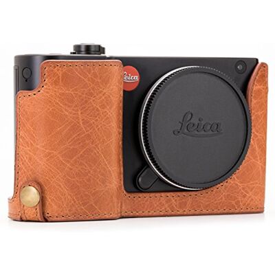 MegaGear Ever Ready pravá pravá kůže polopouzdro na fotoaparát s popruhem a přístupem na baterie pro Leica TL2, TL hnědá MegaGear Ever Ready pravá pravá kůže polopouzdro na fotoaparát s popruhem a přístupem na baterie pro Leica TL2, TL hnědá