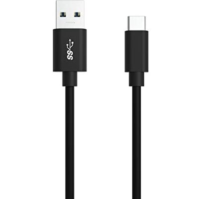 Ansmann Nabíjecí kabel USB-C 120 cm USB 3.0 nabíjecí kabel/datový kabel s hliníkovým pouzdrem pro nabíjení a přenos dat z Samsung Galaxy, Huawei, Google Pixel, smartphonů, tabletů atd. Ansmann Nabíjecí kabel USB-C 120 cm USB 3.0 nabíjecí kabel/datový kabel s hliníkovým pouzdrem pro nabíjení a přenos dat z Samsung Galaxy, Huawei, Google Pixel, smartphonů, tabletů atd.