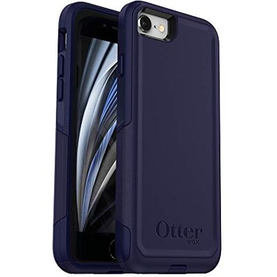 OtterBox Commuter Series Schutzhülle für iPhone SE (3. und 2. Generation) und iPhone 8/7, Einzelhandelsverpackung, Indigo Way, Maritime Blue/Admiralblau OtterBox Commuter Series Schutzhülle für iPhone SE (3. und 2. Generation) und iPhone 8/7, Einzelhandelsverpackung, Indigo Way, Maritime Blue/Admiralblau