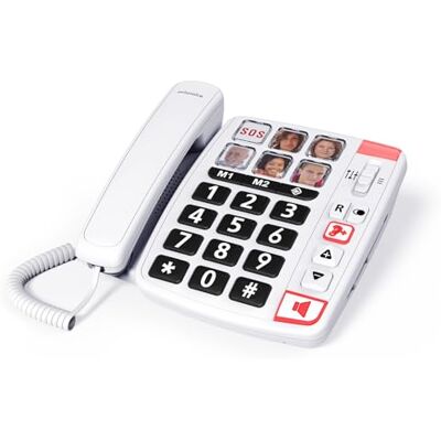Swissvoice Alcatel Xtra 1110・Telefon se šňůrou; bílý (ATL1418644) Swissvoice Alcatel Xtra 1110・Telefon se šňůrou; bílý (ATL1418644)