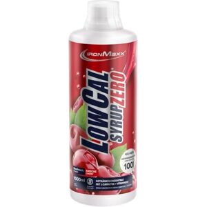 IronMaxx LowCal Syrup Zero – třešeň 1000 ml bezcukrový nápojový sirup 1:100 vydává 100 l nápojové směsi nápojový koncentrát s 22 mg L-karnitinu a 19 mg hořčíku v jedné porci IronMaxx LowCal Syrup Zero – třešeň 1000 ml bezcukrový nápojový sirup 1:100 vydává 100 l nápojové směsi nápojový koncentrát s 22 mg L-karnitinu a 19 mg hořčíku v jedné porci
