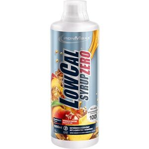 IronMaxx LowCal Syrup Zero – broskvový ledový čaj 1000 ml nápojový sirup bez cukru 1:100 vytváří 100 l směsi nápojů nápojový koncentrát s 22 mg L-karnitinu a 19 mg hořčíku v jedné porci IronMaxx LowCal Syrup Zero – broskvový ledový čaj 1000 ml nápojový sirup bez cukru 1:100 vytváří 100 l směsi nápojů nápojový koncentrát s 22 mg L-karnitinu a 19 mg hořčíku v jedné porci