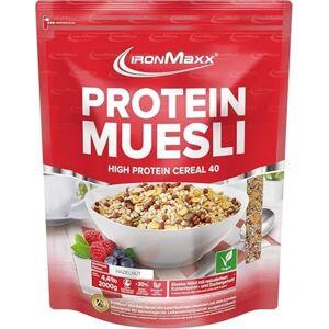 IronMaxx Protein müsli – sáček s lískovými oříšky 2 kg Veganské vysoce proteinové müsli bez laktózy snížený obsah cukru a nízký obsah sacharidů IronMaxx Protein müsli – sáček s lískovými oříšky 2 kg Veganské vysoce proteinové müsli bez laktózy snížený obsah cukru a nízký obsah sacharidů