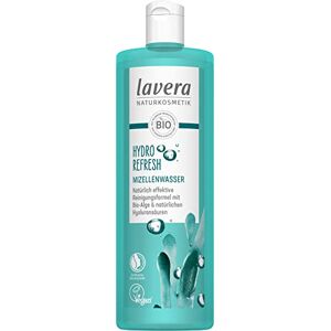 Lavera Hydro Refresh micelární voda – s řasami a kyselinou hyaluronovou – šetrné a jemné odstranění make-upu – vysoká snášenlivost – veganská – přírodní kosmetika – 400 ml Lavera Hydro Refresh micelární voda – s řasami a kyselinou hyaluronovou – šetrné a jemné odstranění make-upu – vysoká snášenlivost – veganská – přírodní kosmetika – 400 ml
