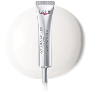 Eucerin Hyaluronový filtr + 3x Effect oční péče LSF 15 15 ml, Oční krém proti stárnutí zmírňuje vrásky a hydratuje, formule s kyselinou hyaluronovou a glycinovým saponinem Eucerin Hyaluronový filtr + 3x Effect oční péče LSF 15 15 ml, Oční krém proti stárnutí zmírňuje vrásky a hydratuje, formule s kyselinou hyaluronovou a glycinovým saponinem