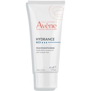 Avene AVÈNE Hydrance bohatý hydratační krém Zklidňuje a hydratuje Dlouhotrvající komfort a zářivá pleť nekomedogenní suchá až velmi suchá, citlivá pokožka 40 ml Avene AVÈNE Hydrance bohatý hydratační krém Zklidňuje a hydratuje Dlouhotrvající komfort a zářivá pleť nekomedogenní suchá až velmi suchá, citlivá pokožka 40 ml