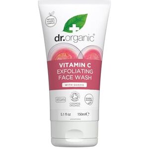 Dr. Organic Čisticí prostředek na obličej Dr Organic Guava, vitamin C, rozjasňující, pro muže a ženy, přírodní, veganský, netestovaný na zvířatech, neobsahuje parabeny a SLS, certifikovaný bio, 150 ml Dr. Organic Čisticí prostředek na obličej Dr Organic Guava, vitamin C, rozjasňující, pro muže a ženy, přírodní, veganský, netestovaný na zvířatech, neobsahuje parabeny a SLS, certifikovaný bio, 150 ml