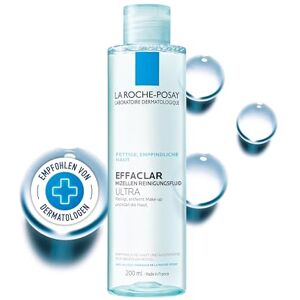 La Roche-Posay La Roche Posay Effaclar čisticí tekutina pro micelární čisticí tekutinu Ultra, čištění obličeje pro mastnou, problematickou pleť, čistící mléko, micelární voda, 200 ml La Roche-Posay La Roche Posay Effaclar čisticí tekutina pro micelární čisticí tekutinu Ultra, čištění obličeje pro mastnou, problematickou pleť, čistící mléko, micelární voda, 200 ml