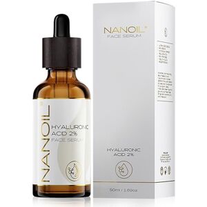 NANOIL Obličejové sérum s kyselinou hyaluronovou – zesvětlující, vyhlazující a hydratační obličejové sérum s kyselinou hyaluronovou, 50 ml NANOIL Obličejové sérum s kyselinou hyaluronovou – zesvětlující, vyhlazující a hydratační obličejové sérum s kyselinou hyaluronovou, 50 ml