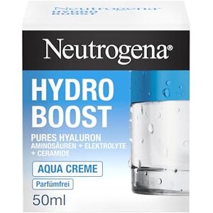 Neutrogena Hydro Boost Aqua krém, neparfémovaný krém na obličej s kyselinou hyaluronovou, aminokyselinami, elektrolyty a ceramidy, intenzivní péče o obličej pro hladkou a hebkou pokožku 50 ml Neutrogena Hydro Boost Aqua krém, neparfémovaný krém na obličej s kyselinou hyaluronovou, aminokyselinami, elektrolyty a ceramidy, intenzivní péče o obličej pro hladkou a hebkou pokožku 50 ml
