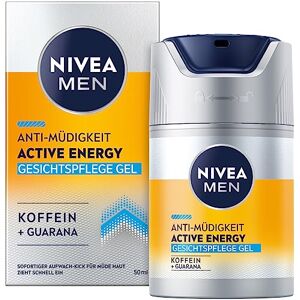 NIVEA MEN Active Energy péče o obličej gel (50 ml), revitalizující pleťový krém pro muže, rychle se vstřebává hydratační krém proti známkám únavy NIVEA MEN Active Energy péče o obličej gel (50 ml), revitalizující pleťový krém pro muže, rychle se vstřebává hydratační krém proti známkám únavy