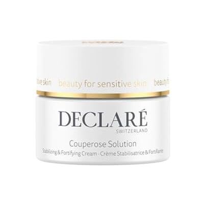 Declaré Couperose Solution 50 ml – péče o pleť při kuperóze a růžovce – redukuje zarudnutí a posiluje kožní bariéru – s kyselinou hyaluronovou, vitaminem E, bambuckým máslem a olejem z makadamového Declaré Couperose Solution 50 ml – péče o pleť při kuperóze a růžovce – redukuje zarudnutí a posiluje kožní bariéru – s kyselinou hyaluronovou, vitaminem E, bambuckým máslem a olejem z makadamového