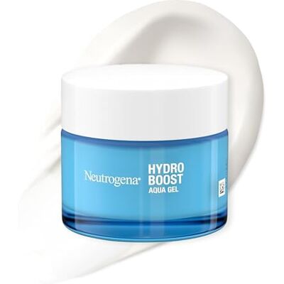 Neutrogena Hydro Boost Aqua Gel, hydratační krém na obličej s kyselinou hyaluronovou, aminokyselinami a elektrolyty, rychle se vstřebává hydratační krém pro normální a smíšenou pleť (50 ml) Neutrogena Hydro Boost Aqua Gel, hydratační krém na obličej s kyselinou hyaluronovou, aminokyselinami a elektrolyty, rychle se vstřebává hydratační krém pro normální a smíšenou pleť (50 ml)