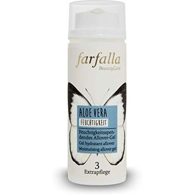 farfalla Aloe Vera Allover-Gel – 100% certifikovaná přírodní kosmetika NaTrue – hydratační, 50 ml farfalla Aloe Vera Allover-Gel – 100% certifikovaná přírodní kosmetika NaTrue – hydratační, 50 ml