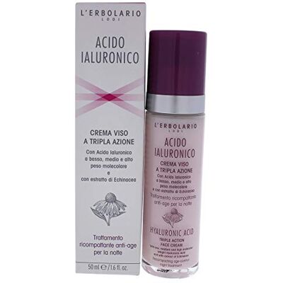 L'Erbolario Noční krém s trojitým účinkem, 1 balení (1× 50 ml) L'Erbolario Noční krém s trojitým účinkem, 1 balení (1× 50 ml)