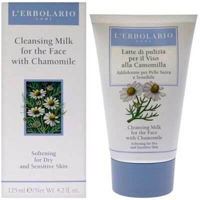 L'Erbolario Kamille Reinigungsmilch, 1er Pack (1 x 125 ml) L'Erbolario Kamille Reinigungsmilch, 1er Pack (1 x 125 ml)