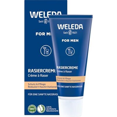Weleda For Men krém na holení 75 ml jemná pěna na holení Weleda For Men krém na holení 75 ml jemná pěna na holení