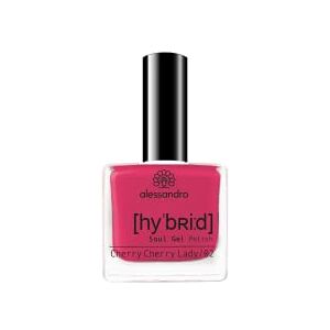 Alessandro Hybridní lak Cherry Cherry Lady – výrazná malinová červená – v pouhých 3 krocích – perfektní nehty bez LED – vydrží až 10 dní! 8 ml Alessandro Hybridní lak Cherry Cherry Lady – výrazná malinová červená – v pouhých 3 krocích – perfektní nehty bez LED – vydrží až 10 dní! 8 ml