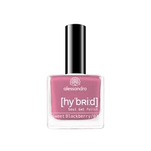 Alessandro HYBRID lak Sweet Blackberry lehce třpytivý pinkton šeříku v pouhých 3 krocích perfektní nehty bez LED vydrží až 10 dní! 8 ml Alessandro HYBRID lak Sweet Blackberry lehce třpytivý pinkton šeříku v pouhých 3 krocích perfektní nehty bez LED vydrží až 10 dní! 8 ml