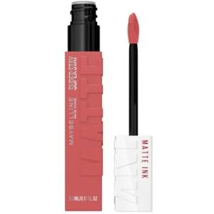 Maybelline New York Super Stay Matte Ink tekutá rtěnka pro držení 16 h, matný povrch, odolná proti líbání a rozmazání bez obarvení, vysoce pigmentovaná barva, nuance: 175 Ringleader, 5 ml Maybelline New York Super Stay Matte Ink tekutá rtěnka pro držení 16 h, matný povrch, odolná proti líbání a rozmazání bez obarvení, vysoce pigmentovaná barva, nuance: 175 Ringleader, 5 ml