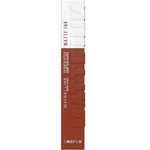 Maybelline Rtěnka Super Stay Matte Ink Un-Nudes, č. 55 Driver, výrazná rtěnka, která vydrží až 16 hodin, oblíbený matný vzhled, moderní barvy, 5 ml 5 ml Maybelline Rtěnka Super Stay Matte Ink Un-Nudes, č. 55 Driver, výrazná rtěnka, která vydrží až 16 hodin, oblíbený matný vzhled, moderní barvy, 5 ml 5 ml