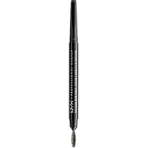 NYX PROFESSIONAL MAKEUP Tužka na obočí, Precision Brow Pencil, oboustranně s plochou tužkou na obočí a štětcem, veganská receptura, barevný odstín: Espresso NYX PROFESSIONAL MAKEUP Tužka na obočí, Precision Brow Pencil, oboustranně s plochou tužkou na obočí a štětcem, veganská receptura, barevný odstín: Espresso