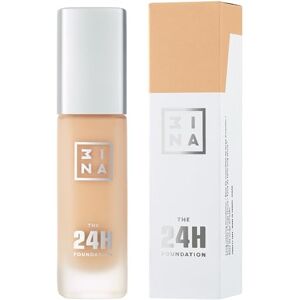3INA MAKEUP The 24H Foundation 636 nahá žlutý podkladový make-up se žlutým podtónem podkladový make-up vhodný k odstínu pleti 24H receptura vodotěsný podklad Vegan bez Cruelty 3INA MAKEUP The 24H Foundation 636 nahá žlutý podkladový make-up se žlutým podtónem podkladový make-up vhodný k odstínu pleti 24H receptura vodotěsný podklad Vegan bez Cruelty