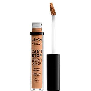 NYX PROFESSIONAL MAKEUP Can't Stop Won't Stop Contour Concealer voděodolný tekutý krycí tužka, kašírování a zvýraznění, 3,5 ml, neutrální buff 10. 3 NYX PROFESSIONAL MAKEUP Can't Stop Won't Stop Contour Concealer voděodolný tekutý krycí tužka, kašírování a zvýraznění, 3,5 ml, neutrální buff 10. 3