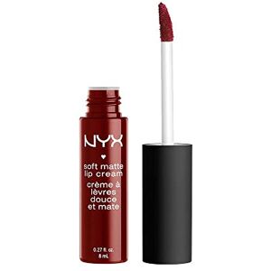 NYX PROFESSIONAL MAKEUP Rtěnka, jemný matný krém na rty, krémový a matný povrch, vysoce pigmentovaná, dlouhotrvající, veganská receptura, barevný odstín: Madrid NYX PROFESSIONAL MAKEUP Rtěnka, jemný matný krém na rty, krémový a matný povrch, vysoce pigmentovaná, dlouhotrvající, veganská receptura, barevný odstín: Madrid